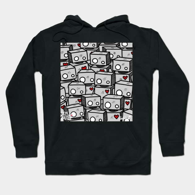 Robot Army Hoodie by thejellyempire